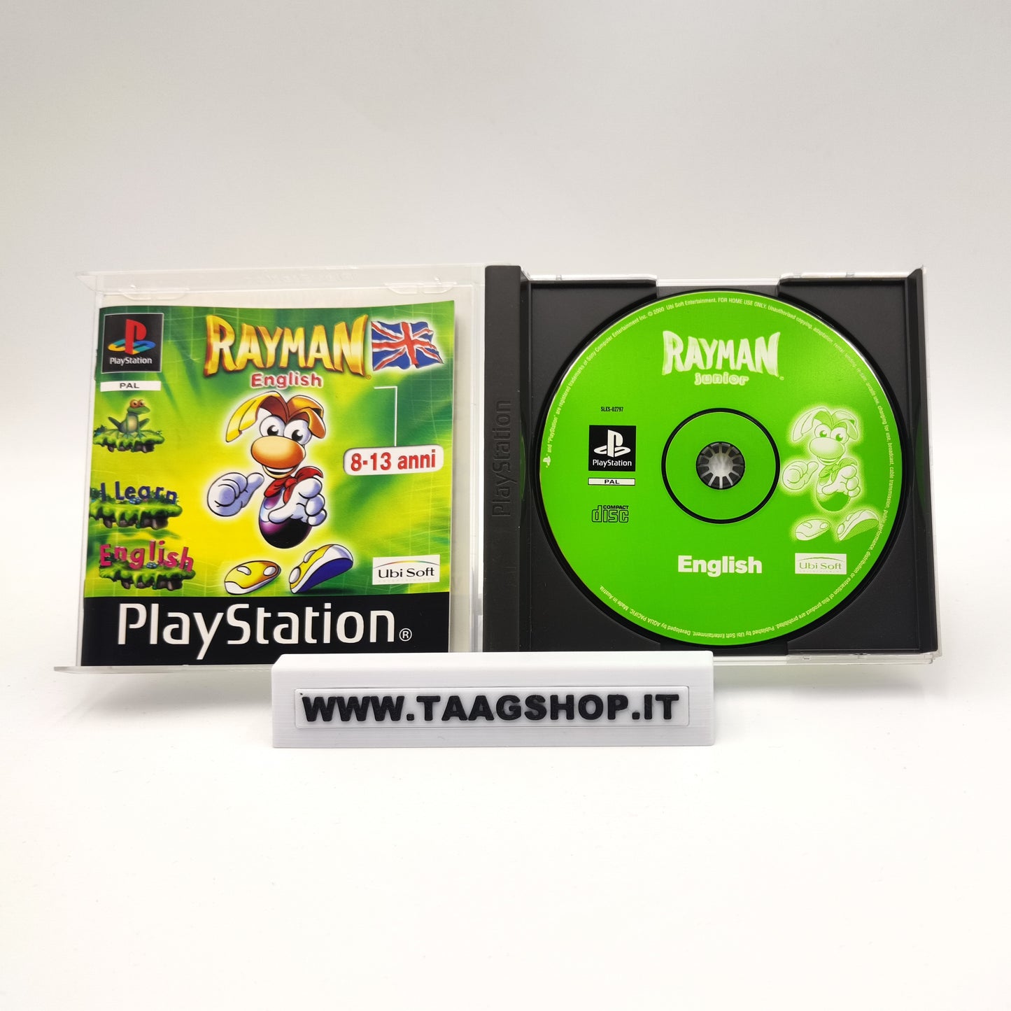 Rayman English 8-13 Anni Ps1