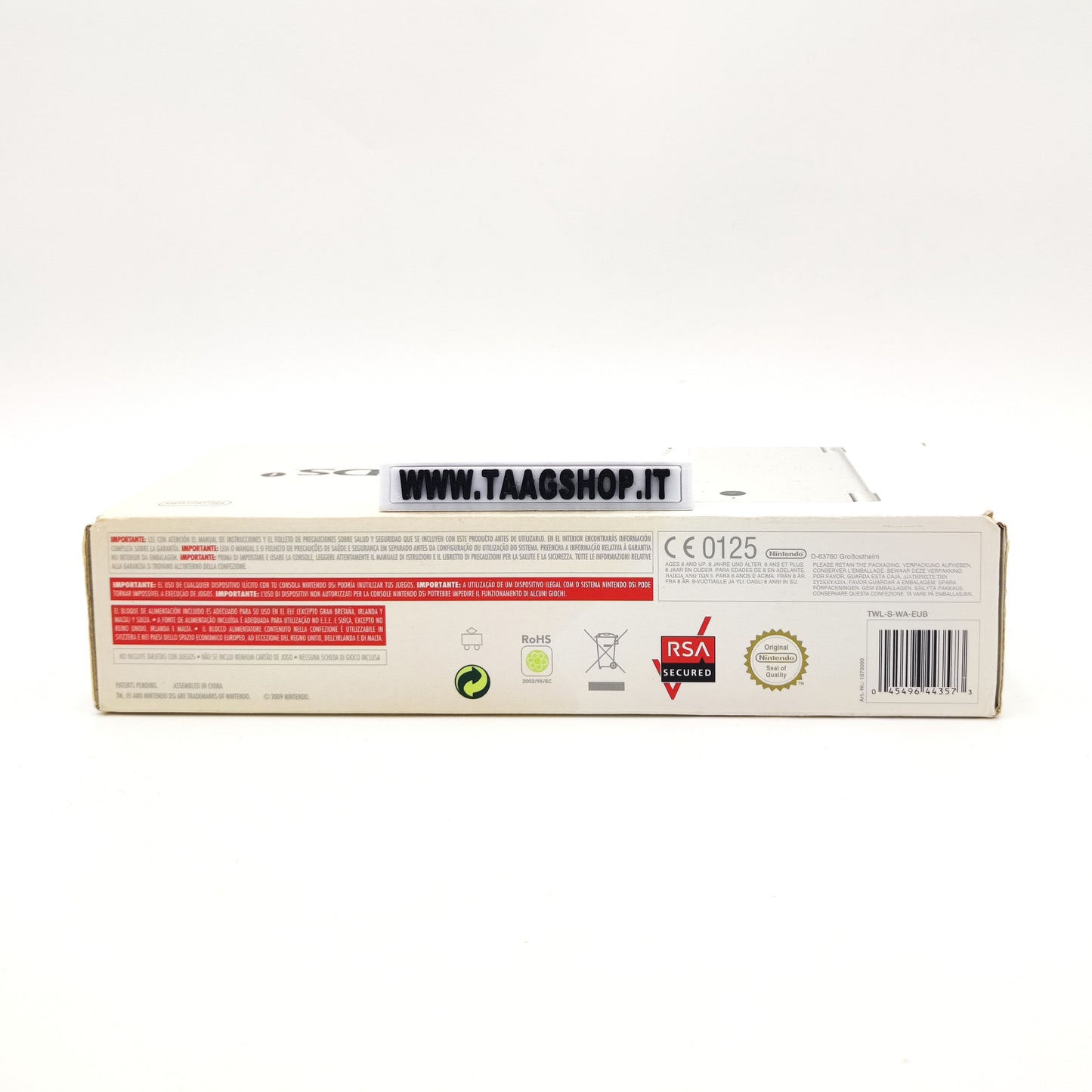Nintendo Dsi Bianco con Scatola