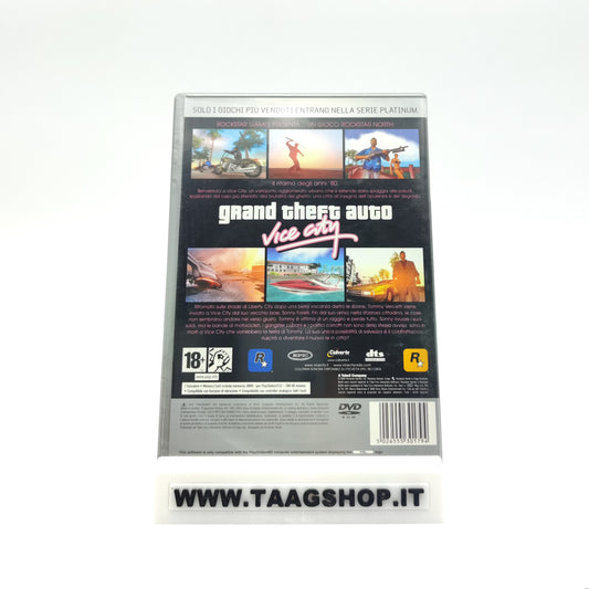 Grand Theft Auto Vice City Platinum PS2 PAL ITA