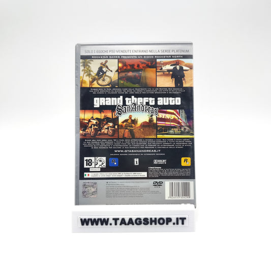 Grand Theft Auto San Andreas Platinum