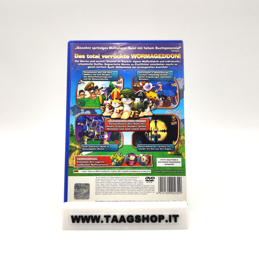 WORMS 4 MAYHEM PS2 PAL ITA