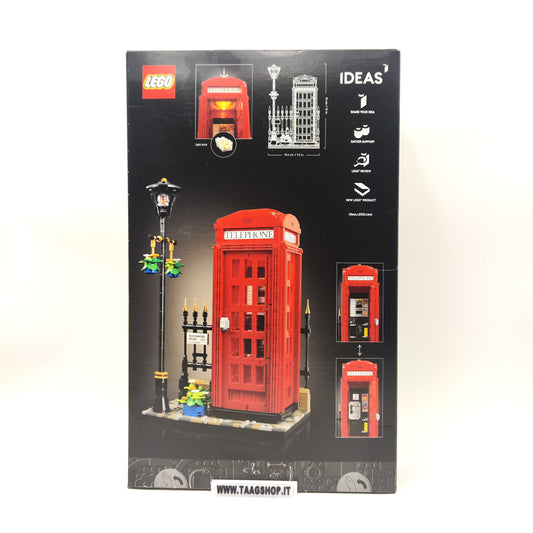 Lego 21347 Cabina Telefonica Rossa Di Londra