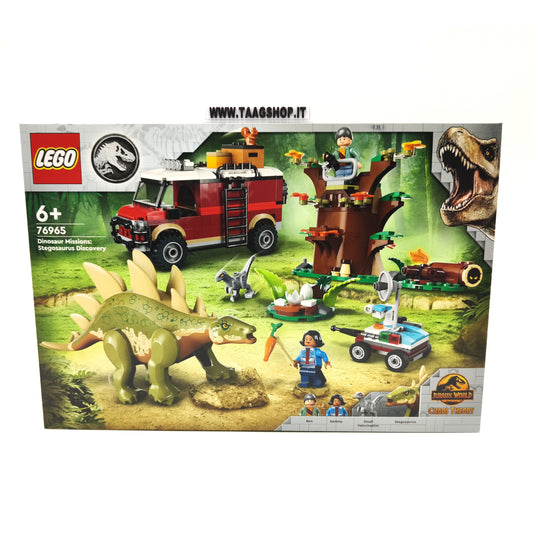 Lego 76965 Missione Dinosauro Scoperta Dello Stegosauro