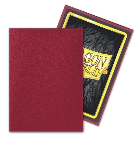 DRAGON SHIELD Bustine Standard Matte Blood Red 100pz