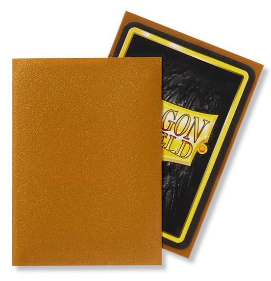 DRAGON SHIELD Bustine Standard Oro Opaco 100pz