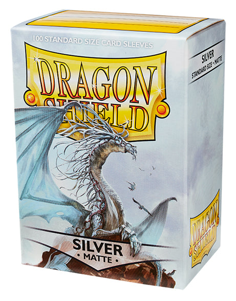 DRAGON SHIELD Bustine Standard Argento Opaco 100pz