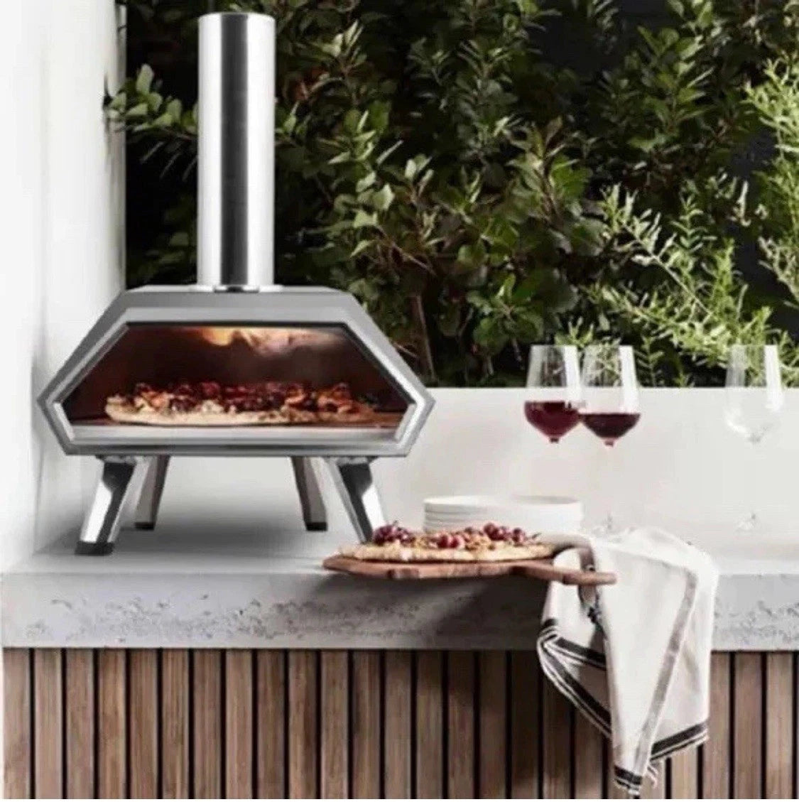 Forno Per Pizza a Pellet H&h A Cottura Rapida