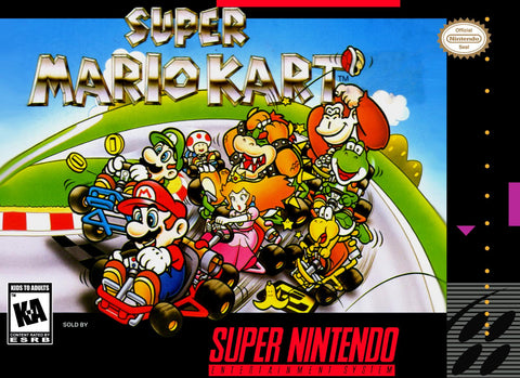Copertina di Super Mario Kart per Super Nintendo