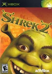 Shrek 2 per Xbox, copertina del gioco originale del 2004