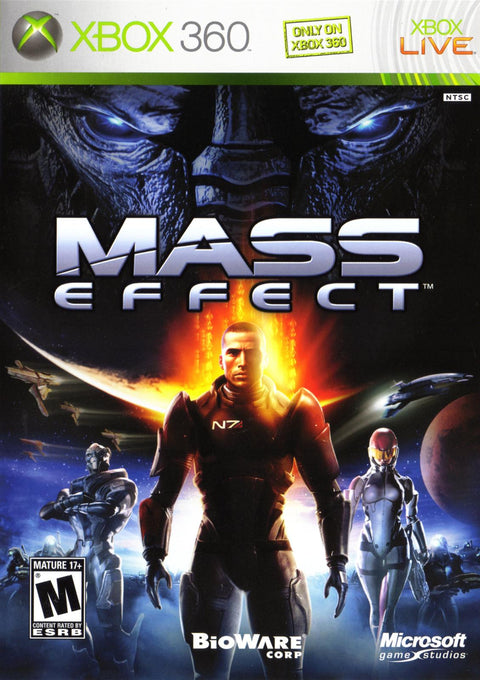 Copertina di Mass Effect per Xbox 360