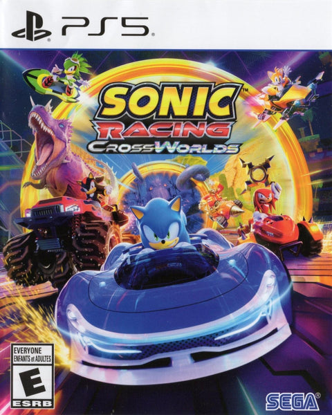 Copertina di Sonic Racing CrossWorlds per PS5