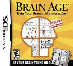 Copertina di Brain Age: Train Your Brain in Minutes a Day! per Nintendo DS