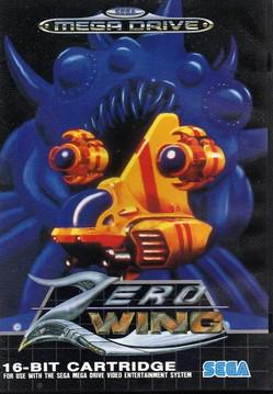 Copertina europea di Zero Wing per Sega Mega Drive