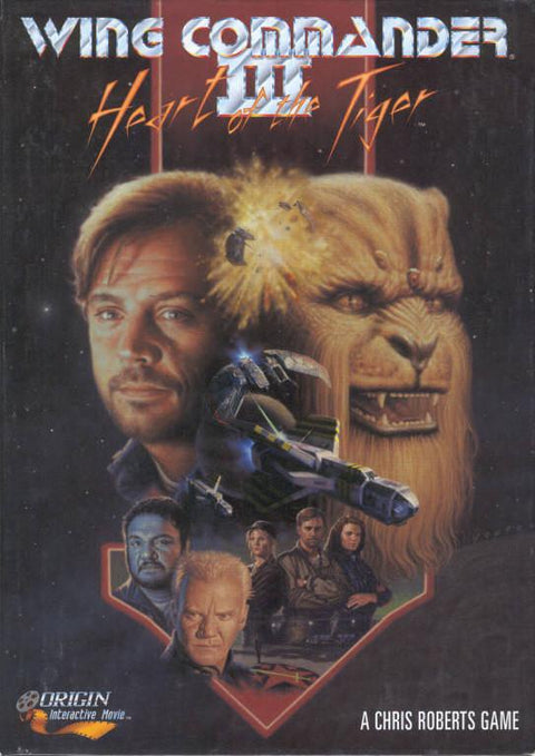 Copertina di Wing Commander III: Heart of the Tiger per PC