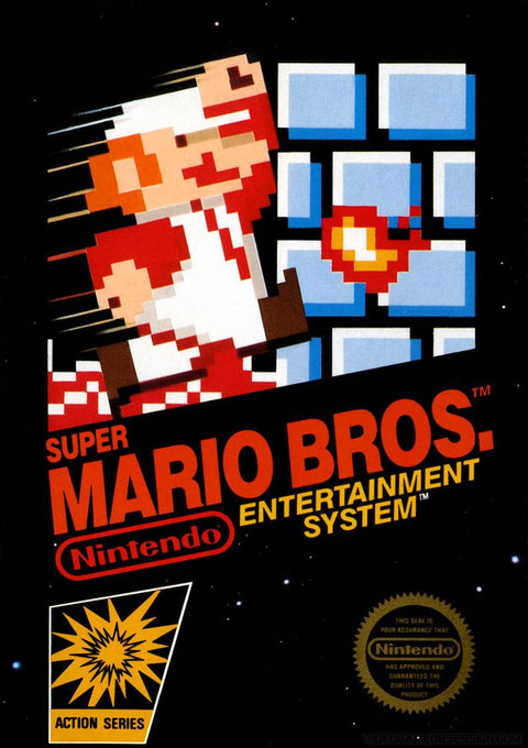 Copertina di Super Mario Bros. per NES