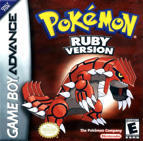 Copertina di Pokémon Rubino per Game Boy Advance