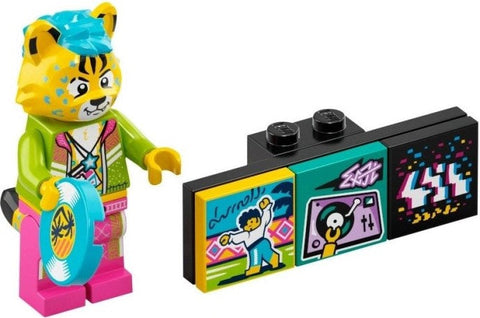 LEGO VIDIYO, minifigure DJ Cheetah