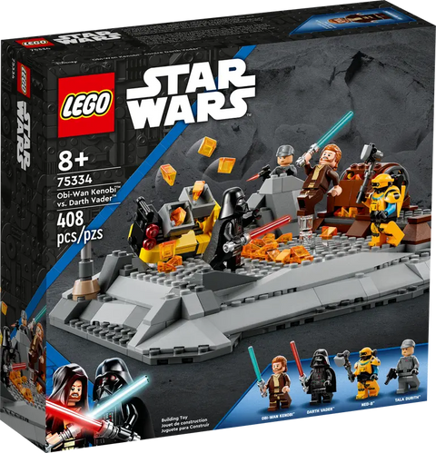 LEGO Star Wars 75334 Obi-Wan Kenobi contro Darth Vader