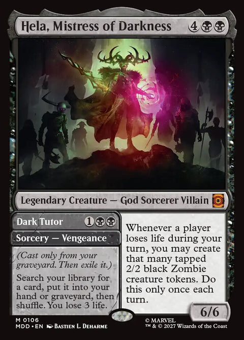 Carta Magic Hela, Mistress of Darkness