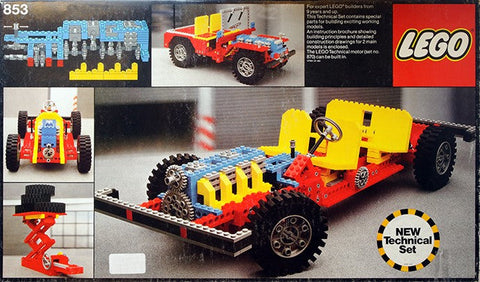 LEGO Technical Set 853 Car Chassis