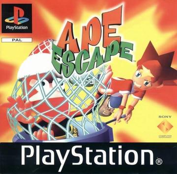 Copertina PAL di Ape Escape per PlayStation