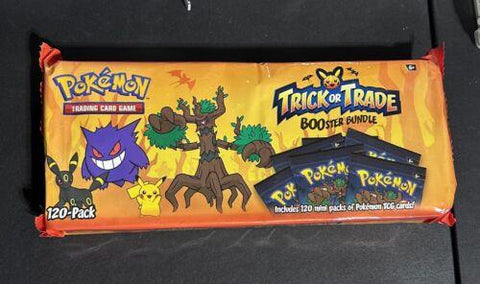 Pokémon Trick or Trade 2024 Booster Bundle, scatola di mini buste di Halloween