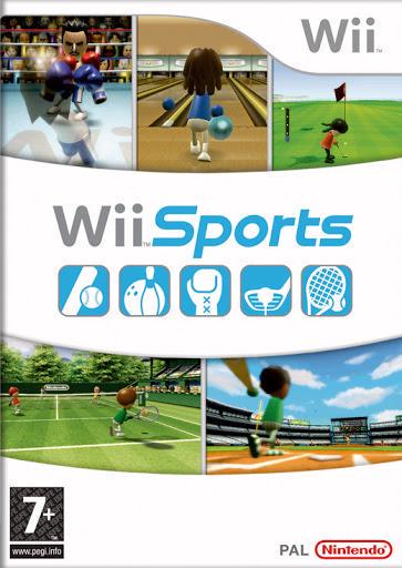 Copertina europea di Wii Sports