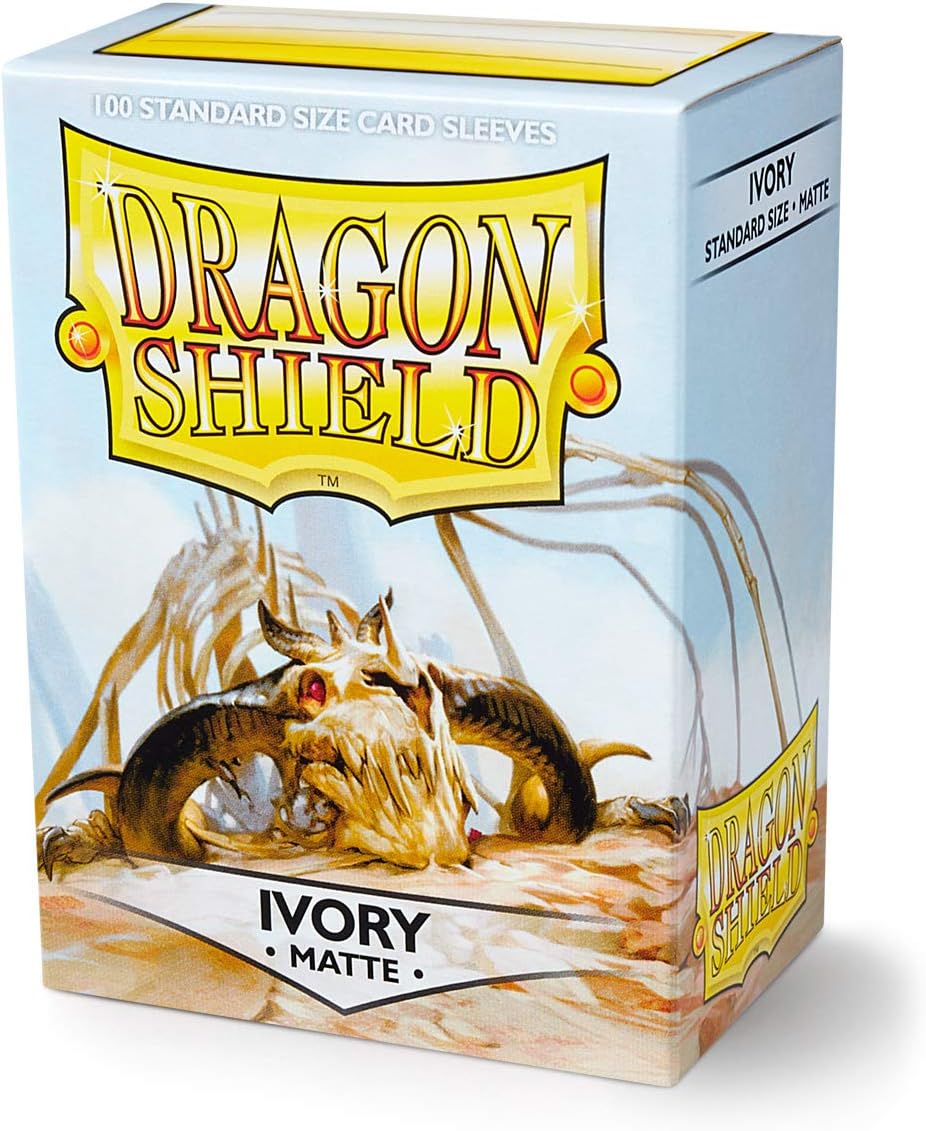 DRAGON SHIELD Bustine Standard Matte Ivory 100pz