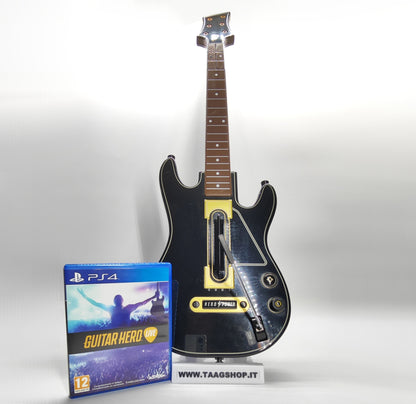 Guitar Hero Gioco Playstation 4 Ps4 Sony + Chitarra