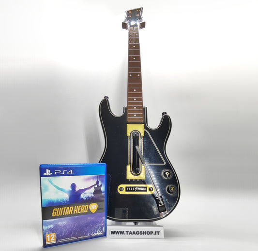 Guitar Hero Gioco Playstation 4 Ps4 Sony + Chitarra