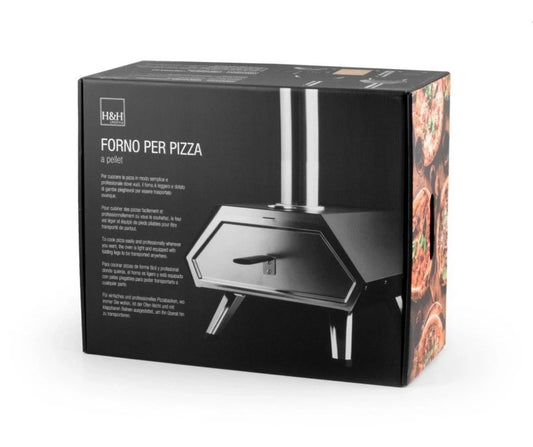 Forno Per Pizza a Pellet H&h A Cottura Rapida