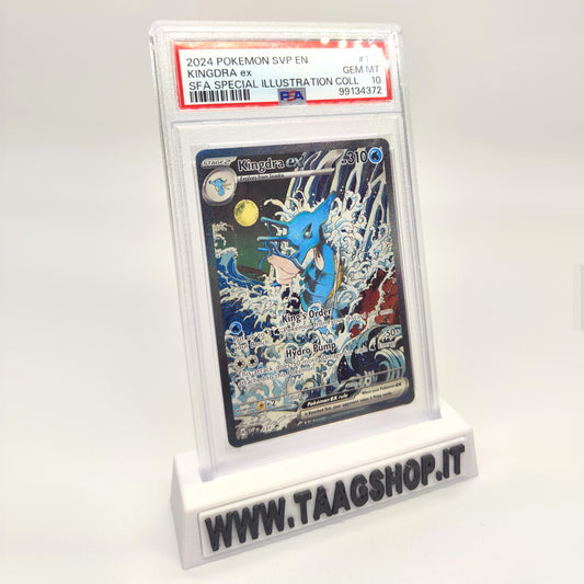 KINGDRA EX SIR 131 SHROUDED FABLE BLACK STAR PROMO PSA 10 GEM MINT