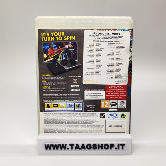 Dj Hero Playstation 3 Sony Pal