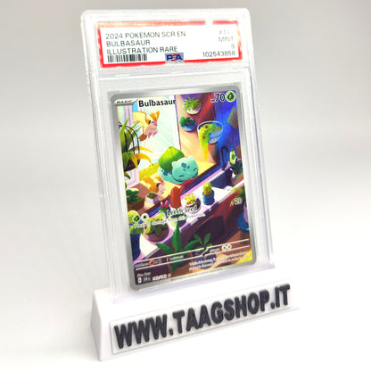 Bulbasaur 143/142 PSA 9 Eng Mint Illustration Rare