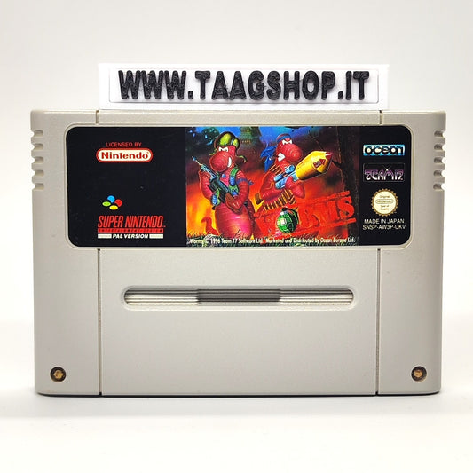 Worms Super Nintendo Snes