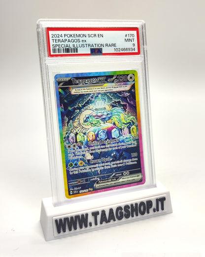 Terapagos Ex 170/142 Psa 9 Eng Special Illustration Rare Full Art Mint