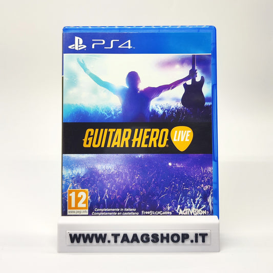 Guitar Hero Gioco Playstation 4 Ps4 Sony + Chitarra
