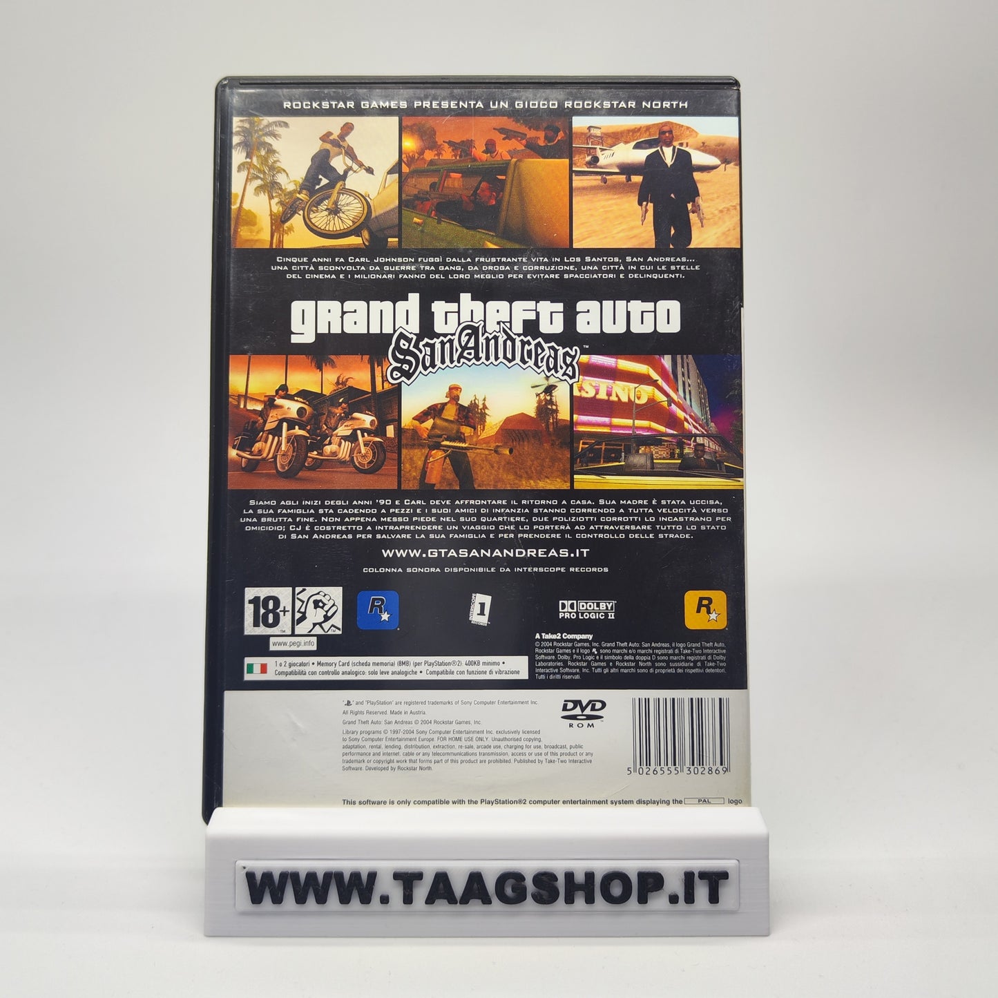 Gta Grand Thert Auto San Andreas Ps2