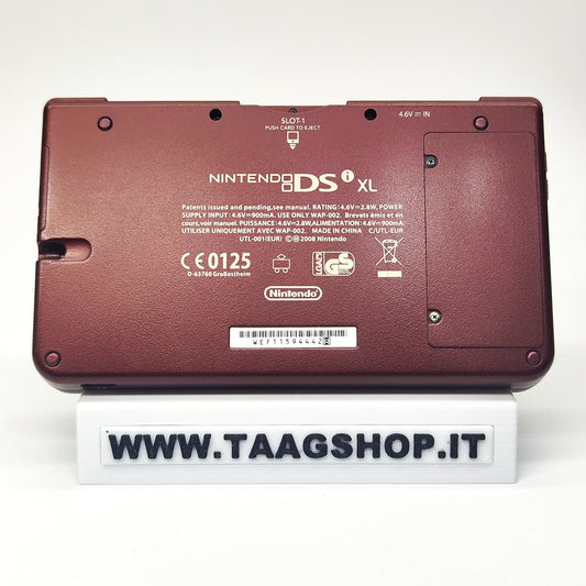 Nintendo Dsi Xl Rosso Bordeaux