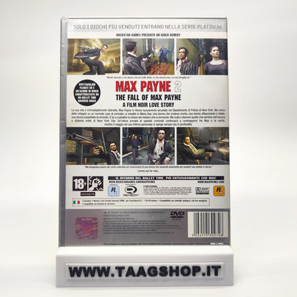 Max Payne 2 The Fall Of Max Payne Platinum Playstation 2