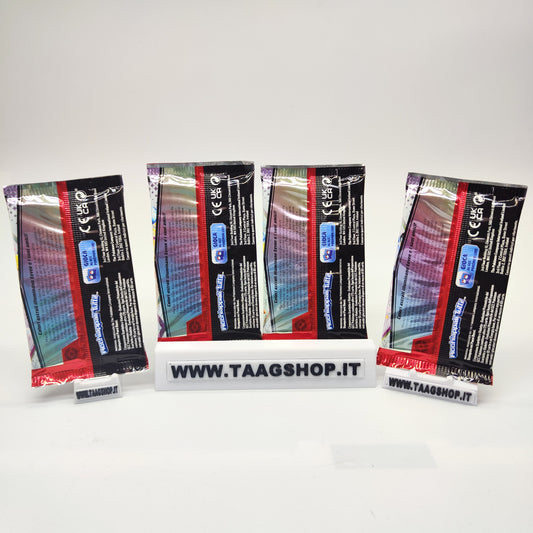 4x Bustine Pacchetti Pokemon Evoluzioni Prismatiche
