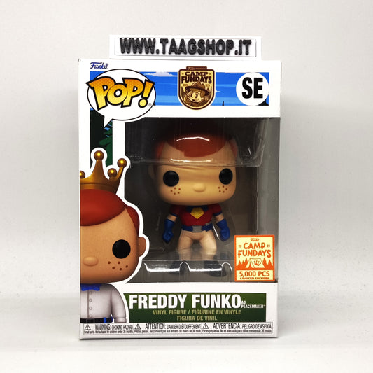 Funko Pop Camp Fundays Freddy as Peacemaker