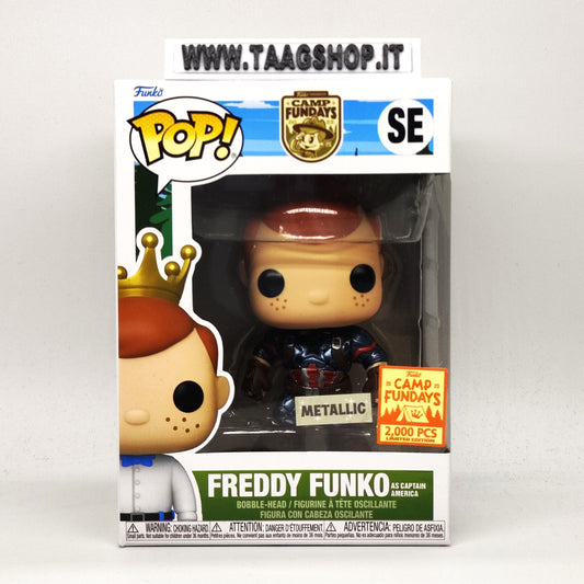 Funko Pop Freddy Capitain America