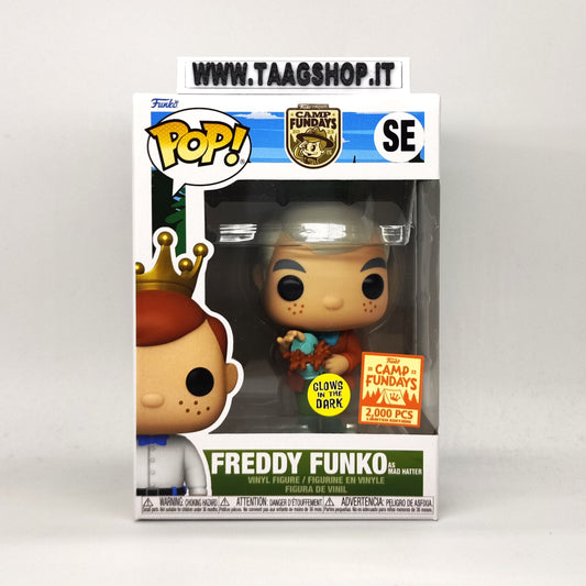 Funko Pop Disney Alice In Wonderland Freddy As Mad Hatter