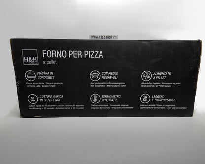 Forno Per Pizza a Pellet H&h A Cottura Rapida