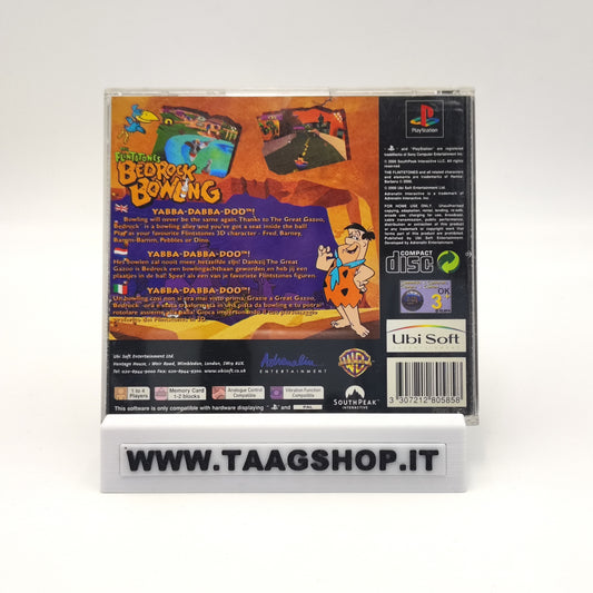 The Flintstones Bedrock Bowling Ps1
