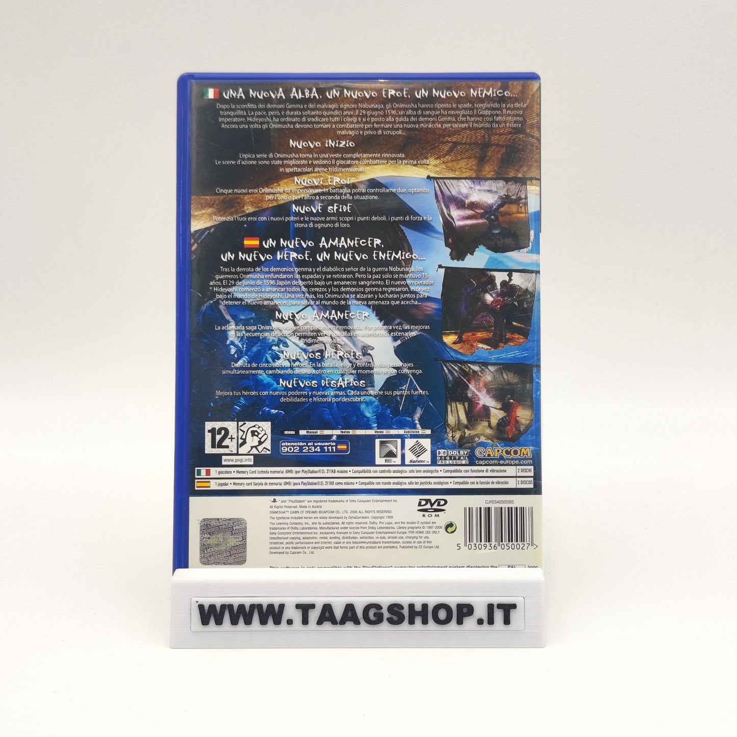 Onimusha Dawn Of Dreams Ps2