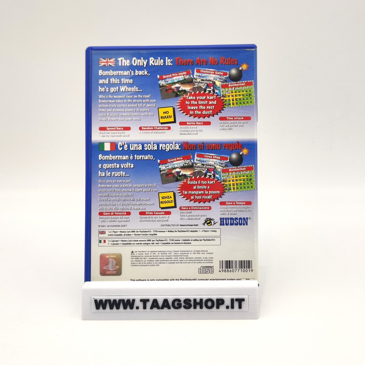 Bombeman Kart Hudson Ps2