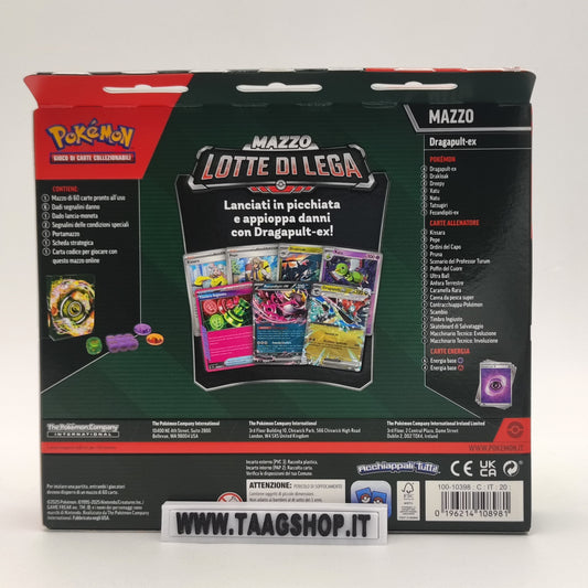Pokemon Mazzo di Lotte Di Lega Dragapult Ex