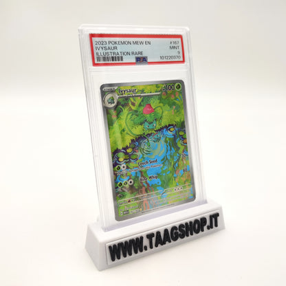 Ivysaur 167/165 Illustration Rare 2023 Mew 151 ENG PSA 9